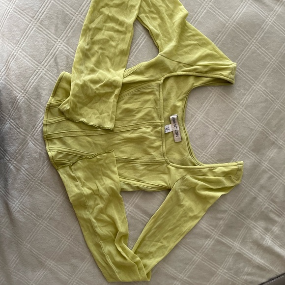 Urban outfitters mesh corset too long sleeve xs - Picture 4 of 4